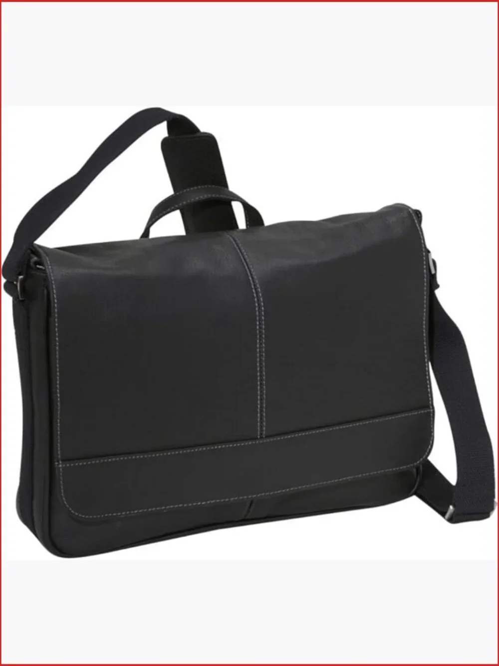 Colombian Leather Messenger Bag for Laptop & Travel
